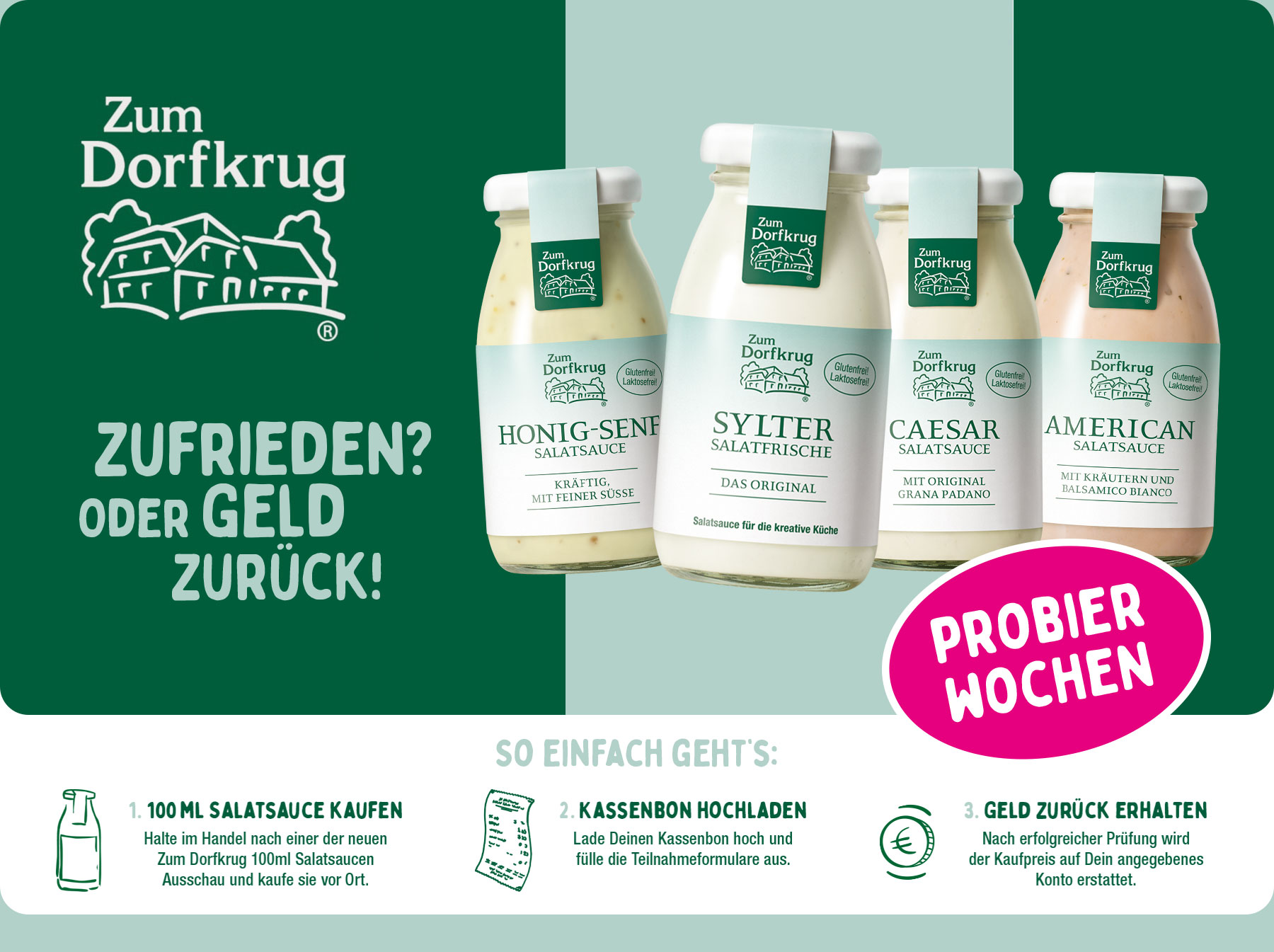 Zum Dorfkrug Probierwochen