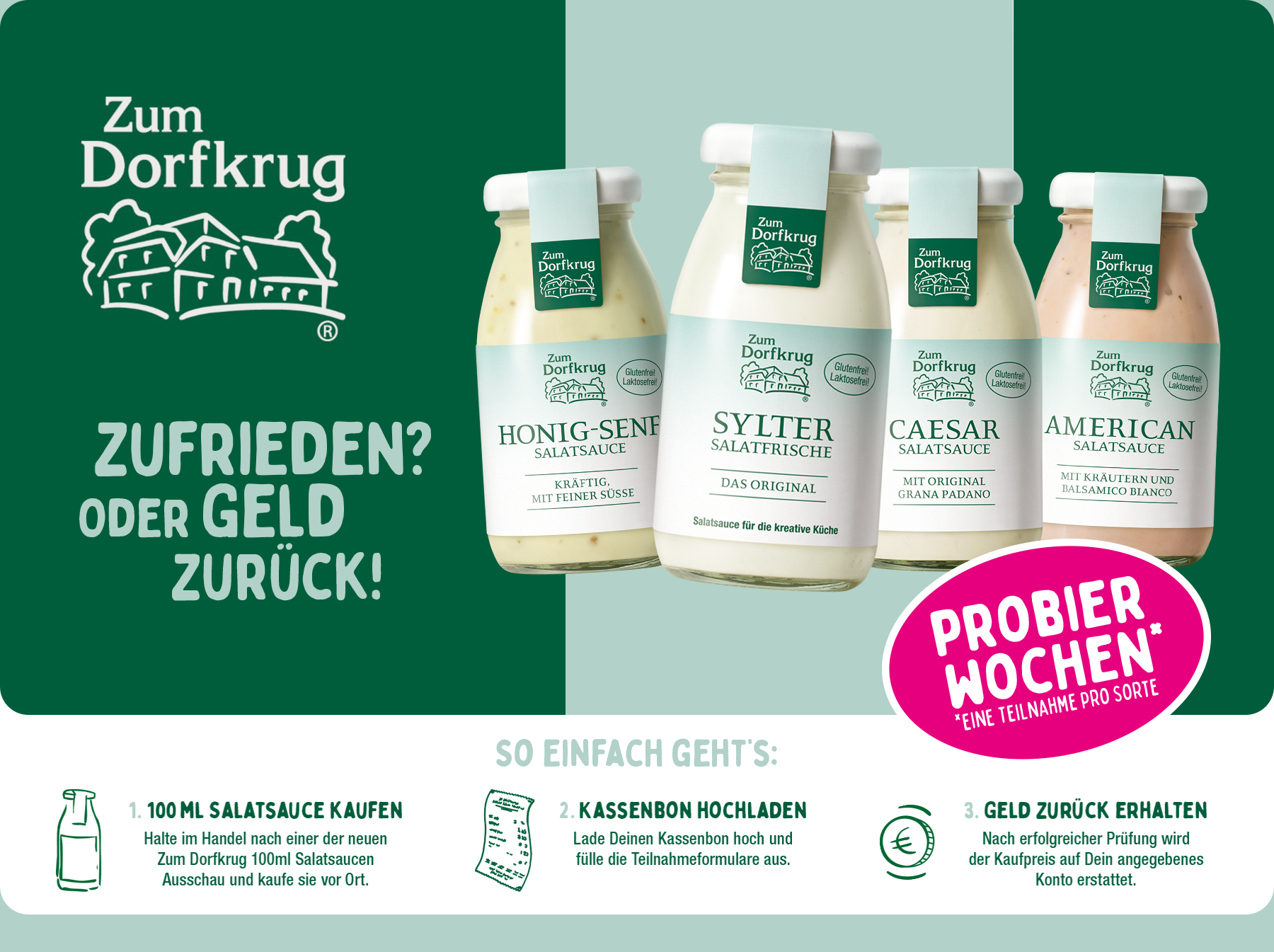 Zum Dorfkrug Probierwochen